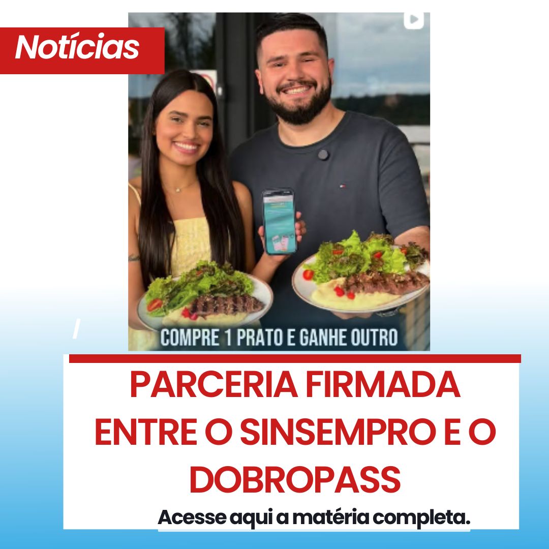 Parceria Sinsempro  DobroPass