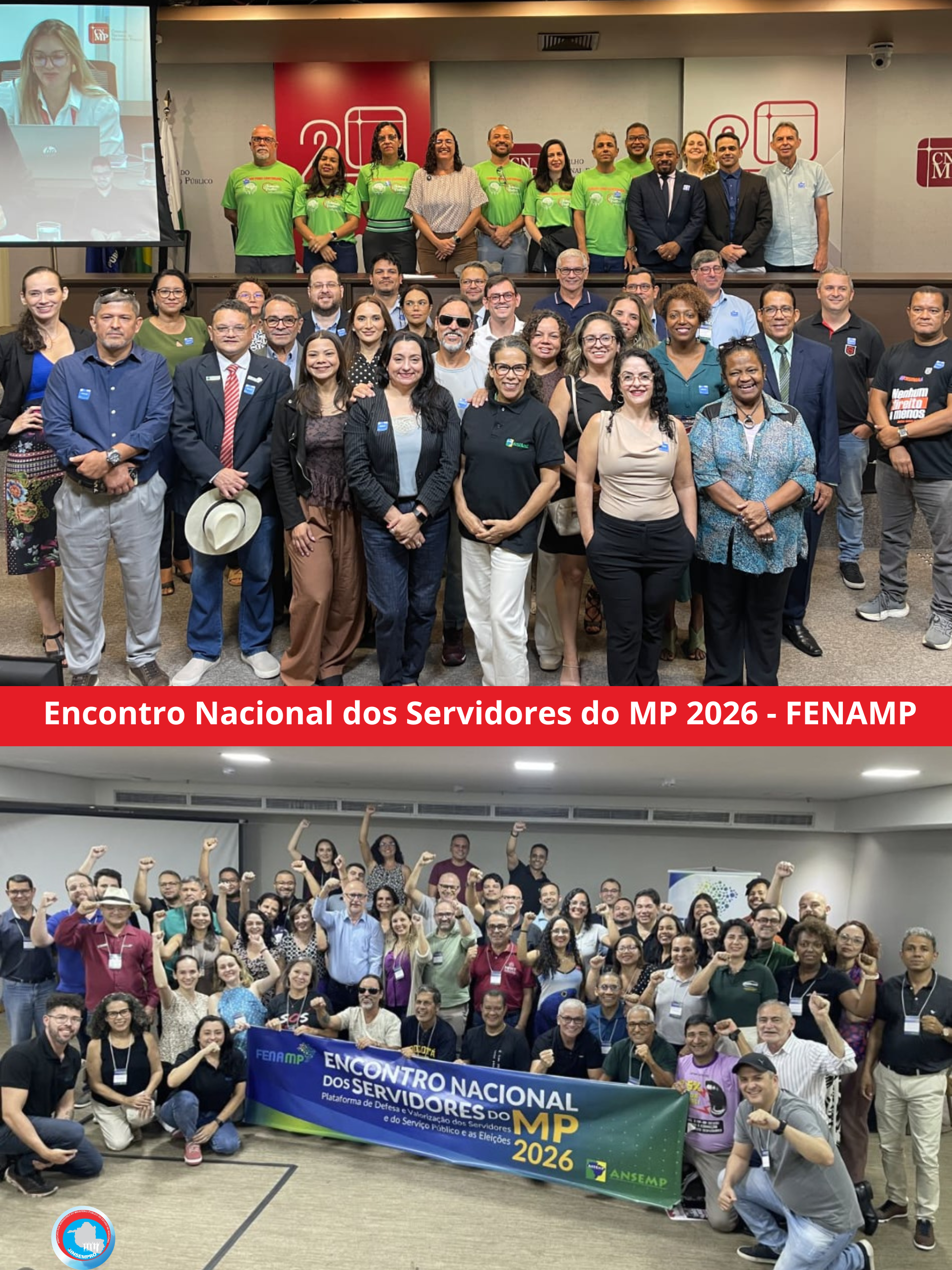 Fotos do Encontro Nacional dos Servidores do MP 2026 – FENAMP