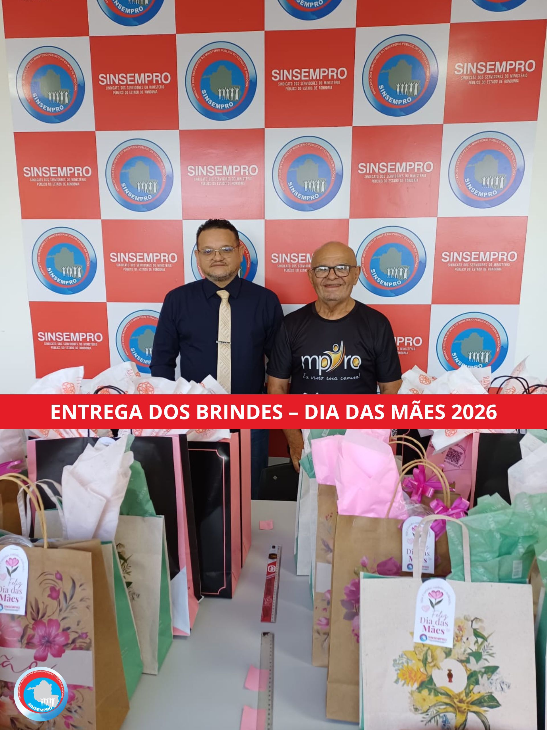 Entrega Dos Brindes – Dia das Mães 2026